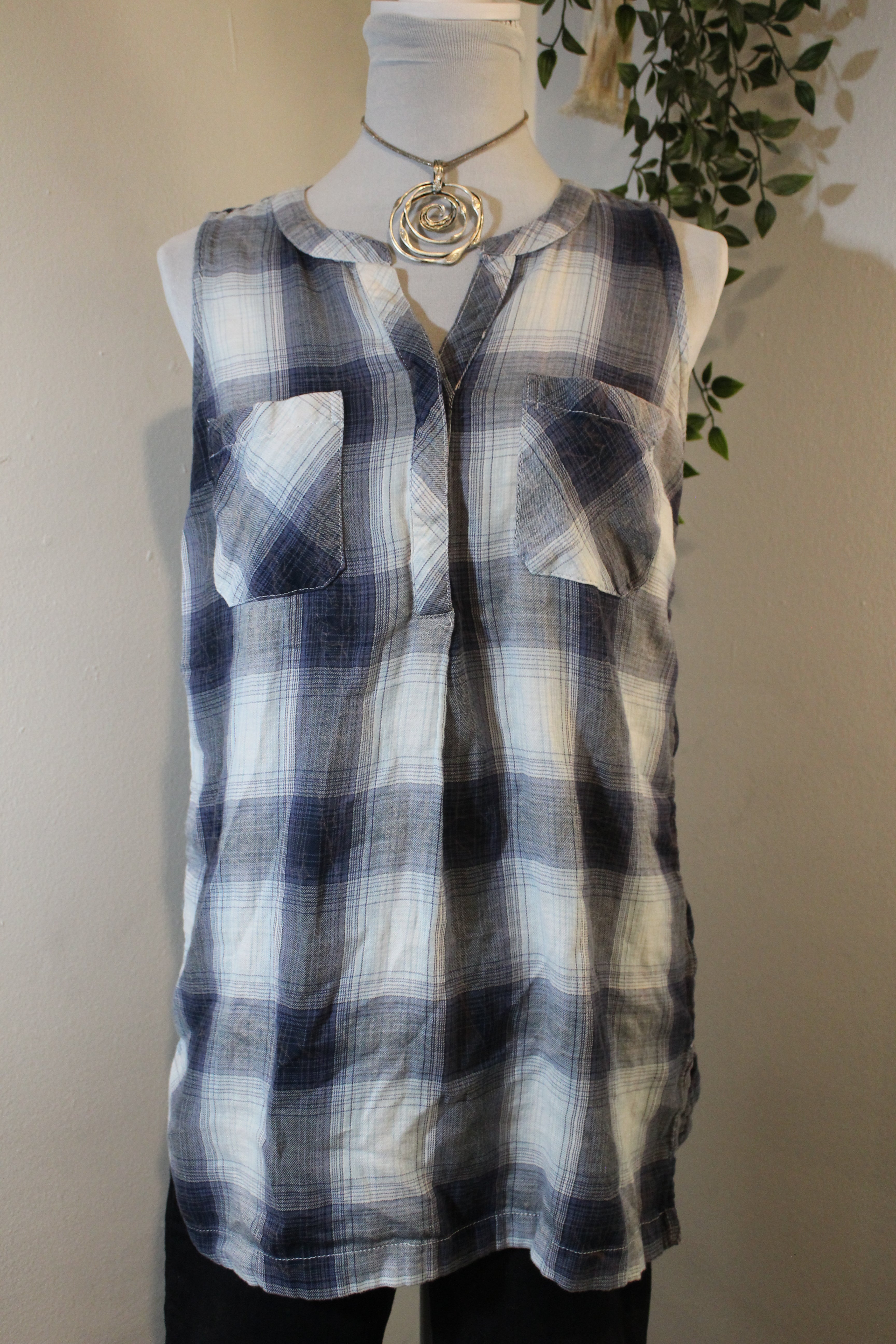 Classic Plaid Tank Top
