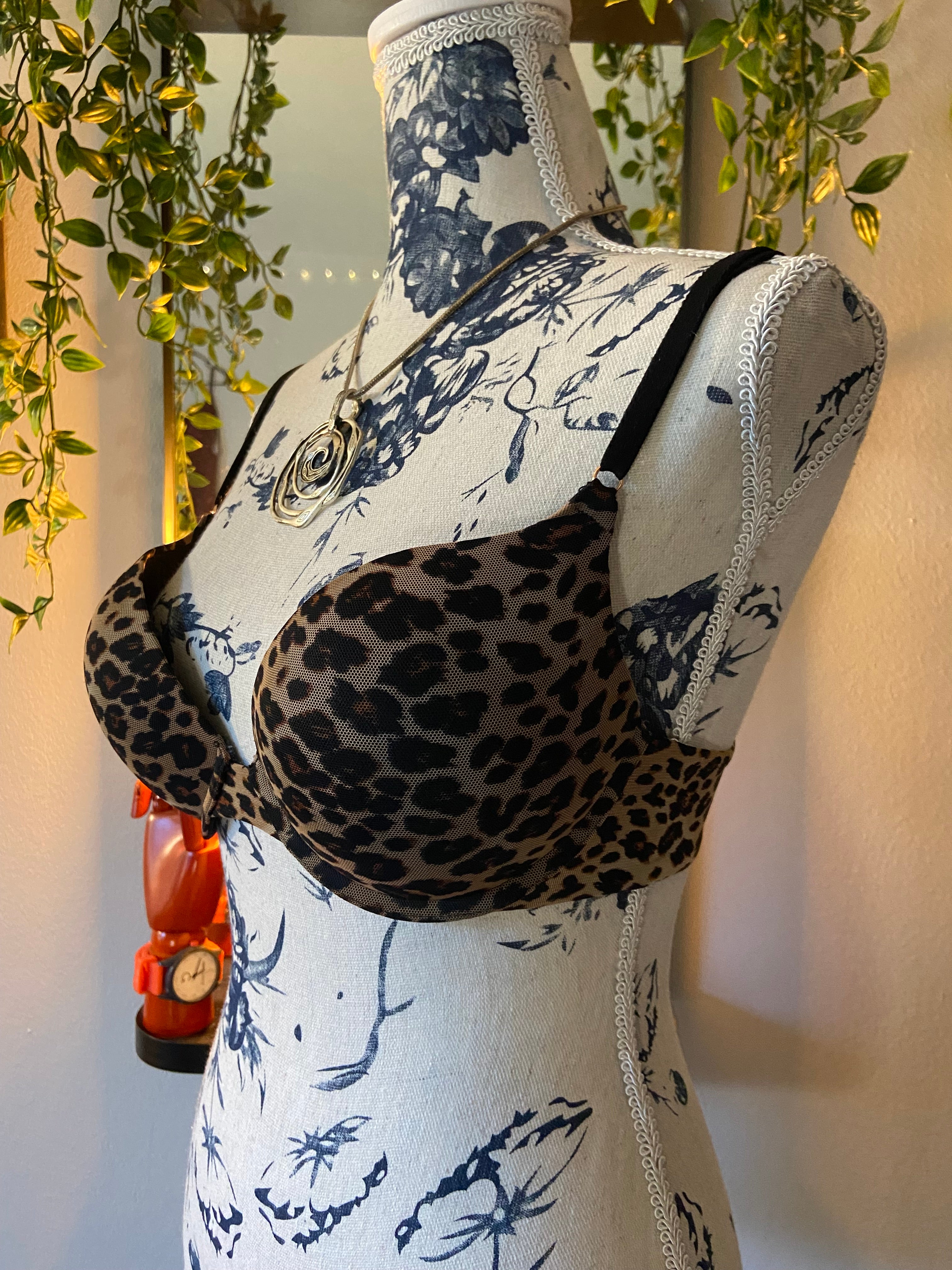Cheetah Print Bra