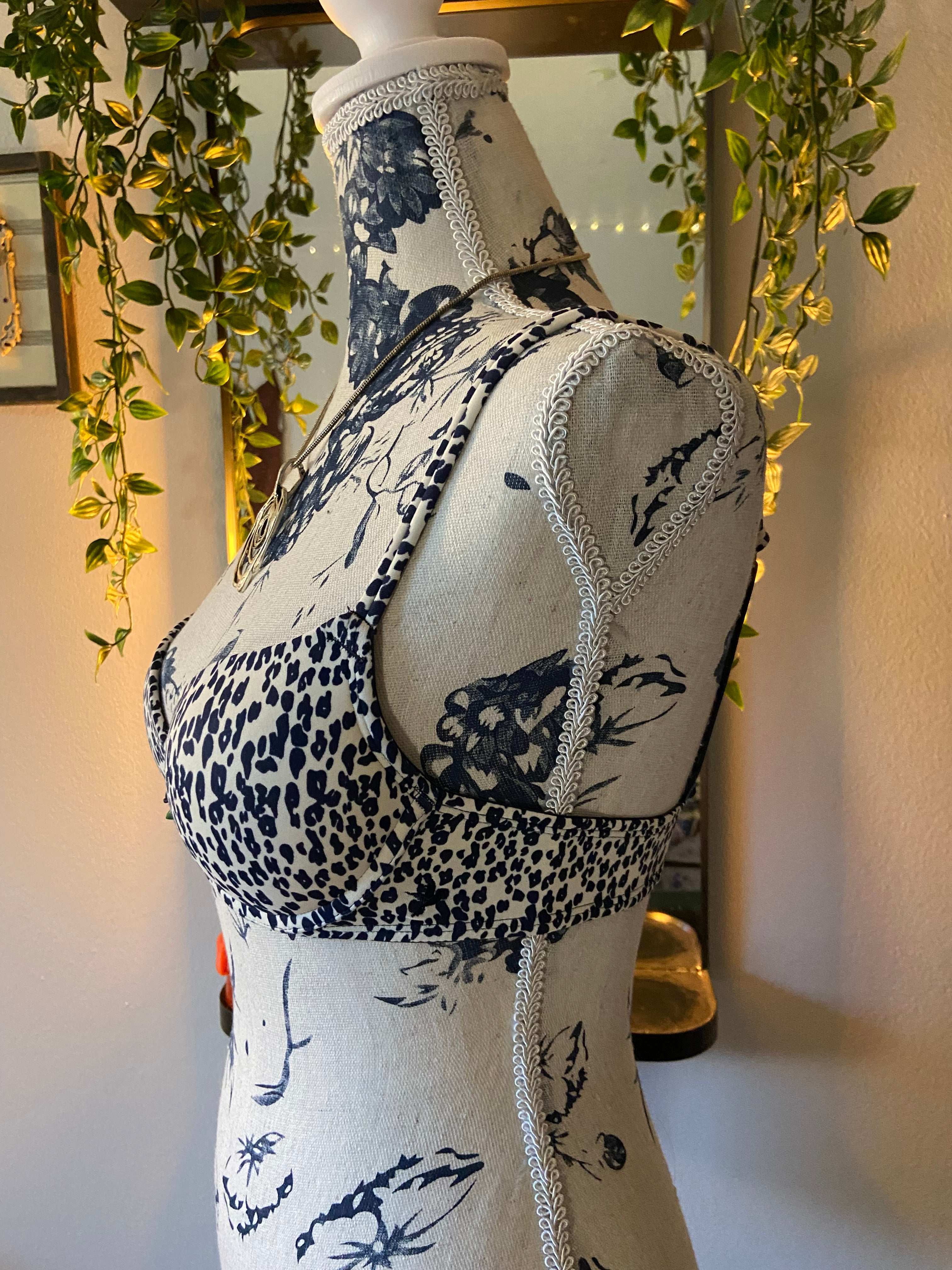 Animal Print Soft Bra