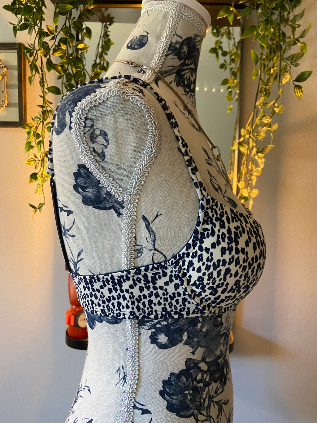 Animal Print Soft Bra