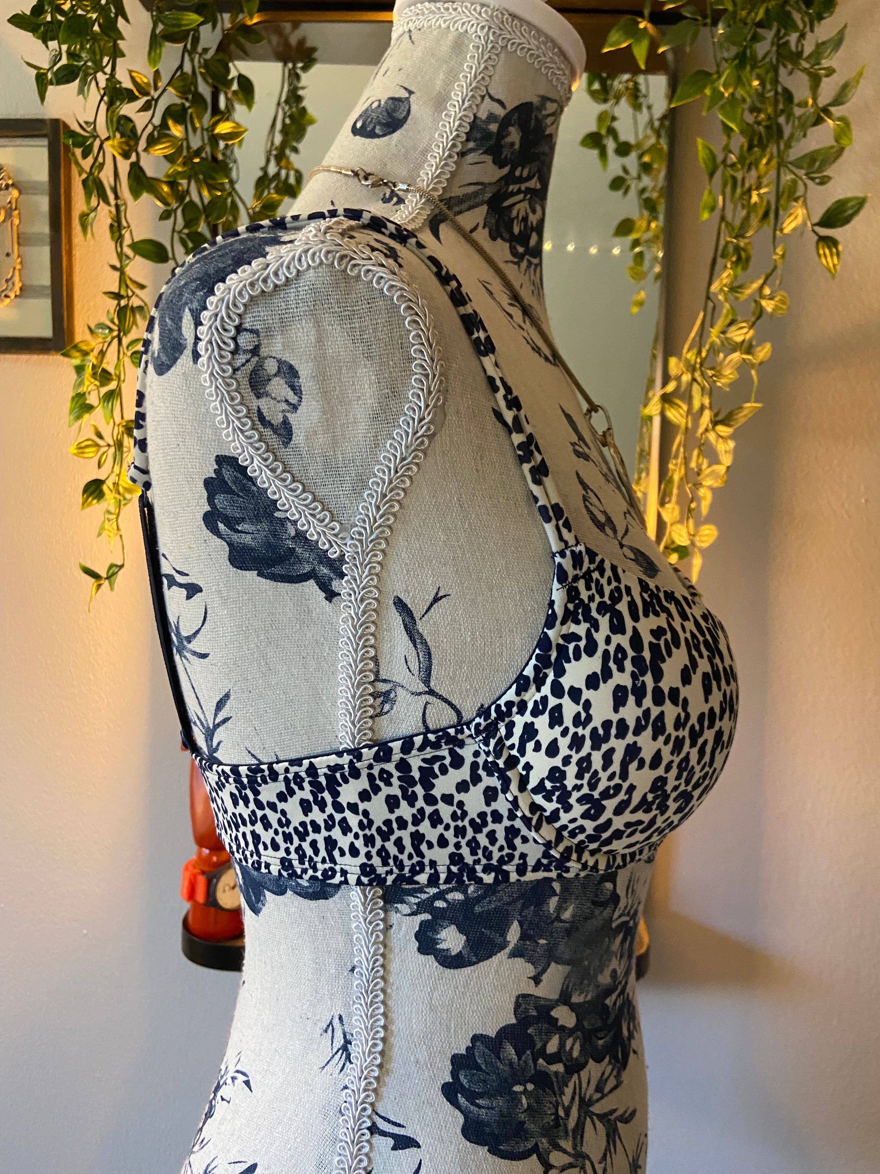 Animal Print Soft Bra