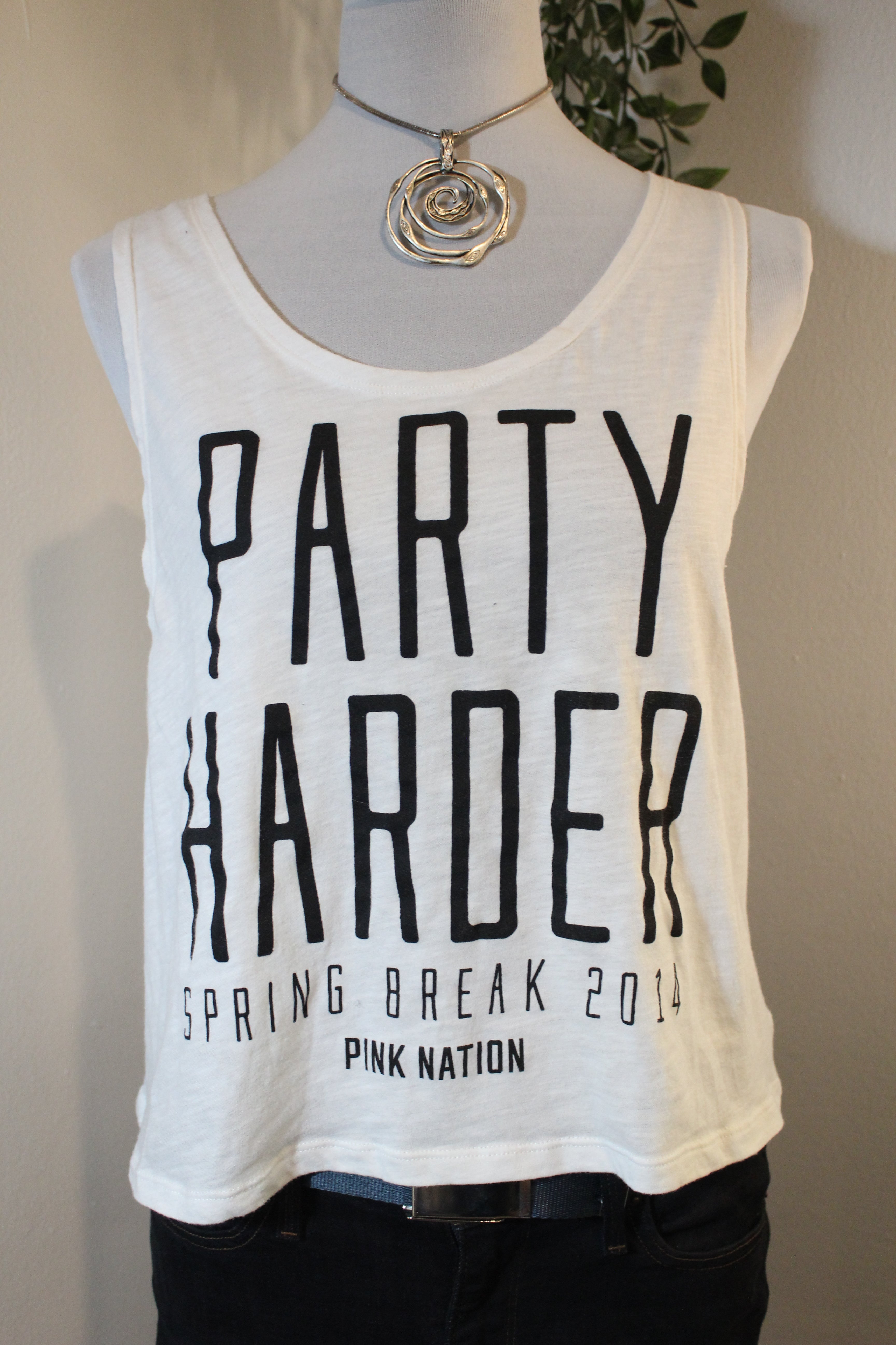 Y2K Party Harder Tank Top