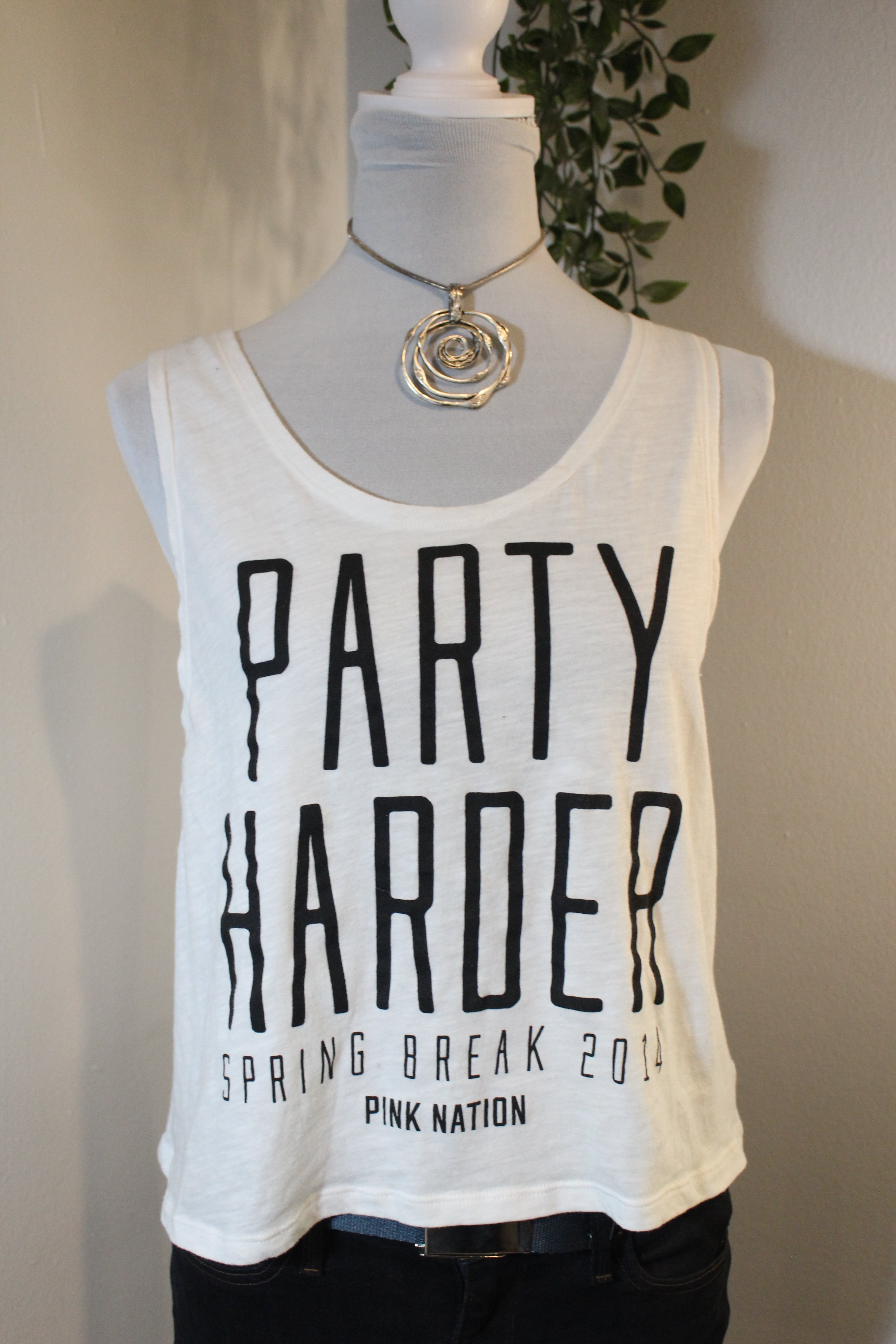 Y2K Party Harder Tank Top