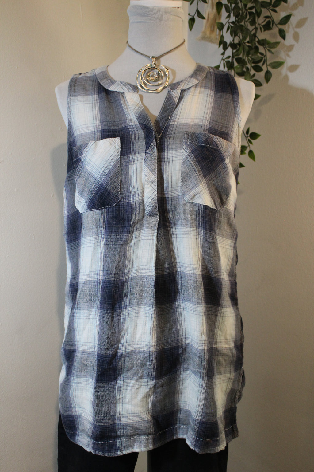 Classic Plaid Tank Top