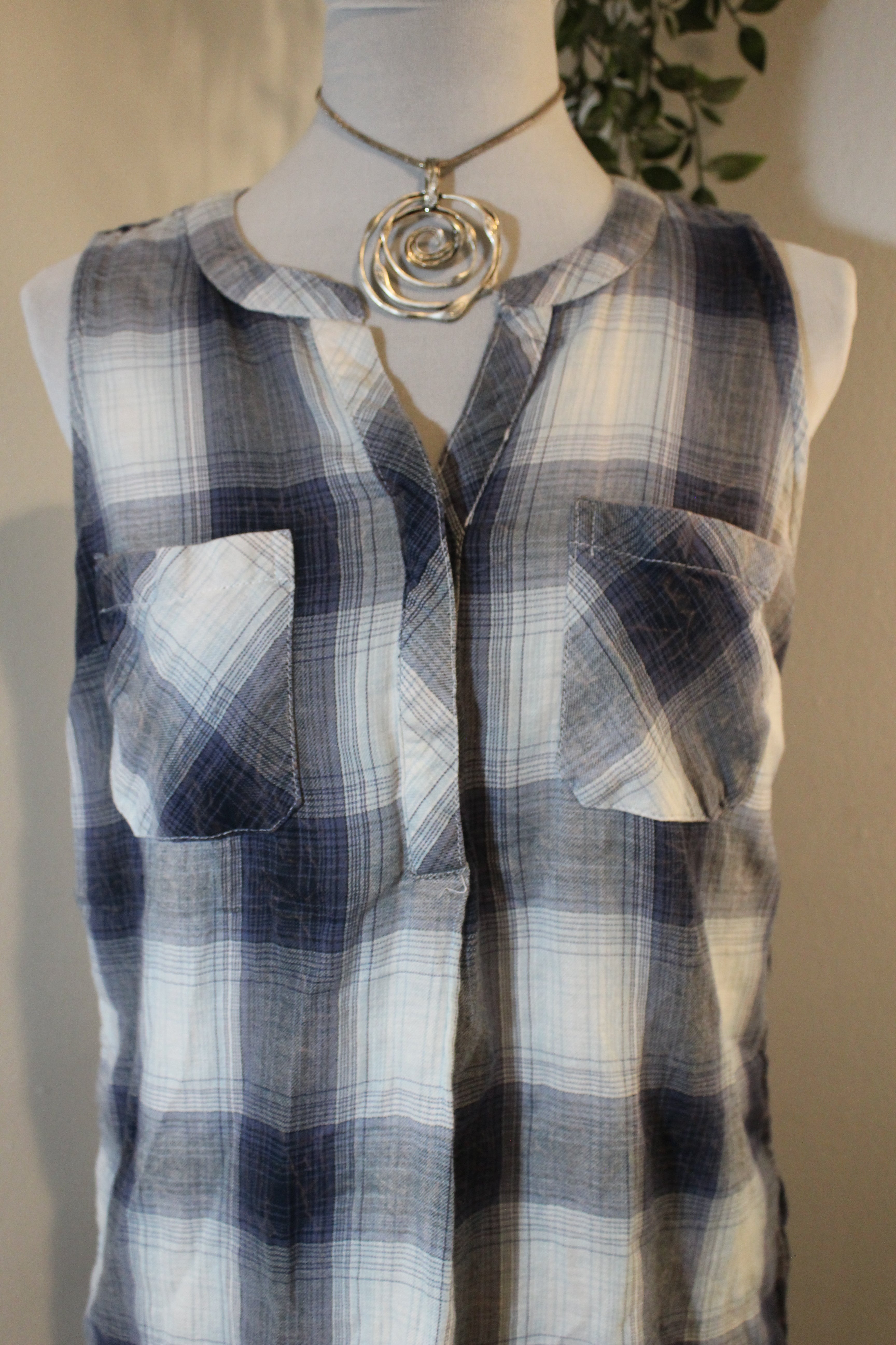 Classic Plaid Tank Top