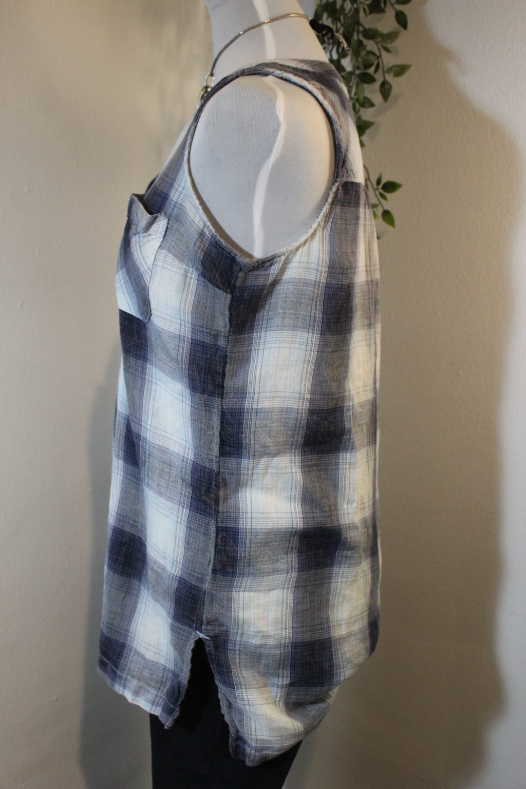 Classic Plaid Tank Top
