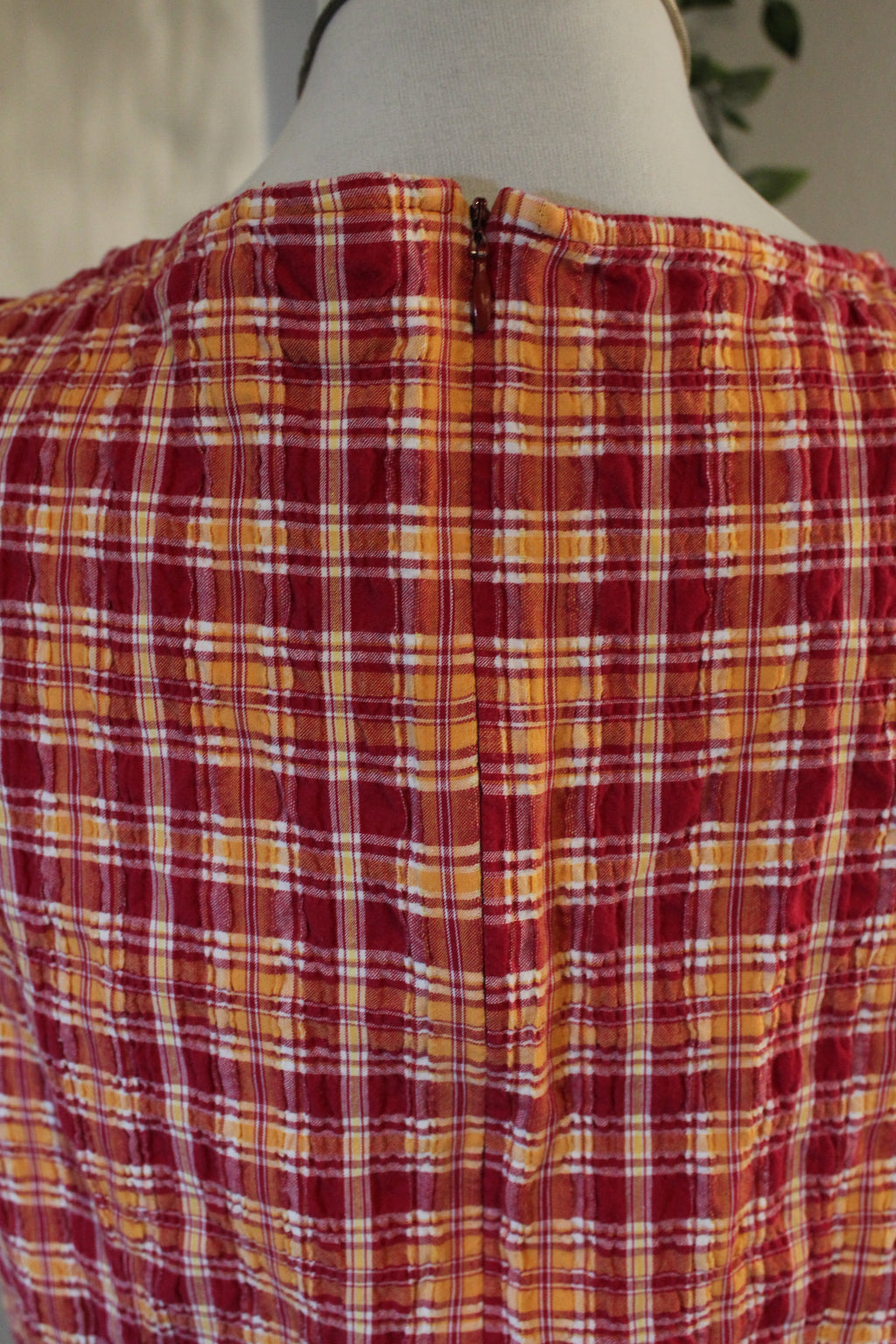 Plaid Country Tank