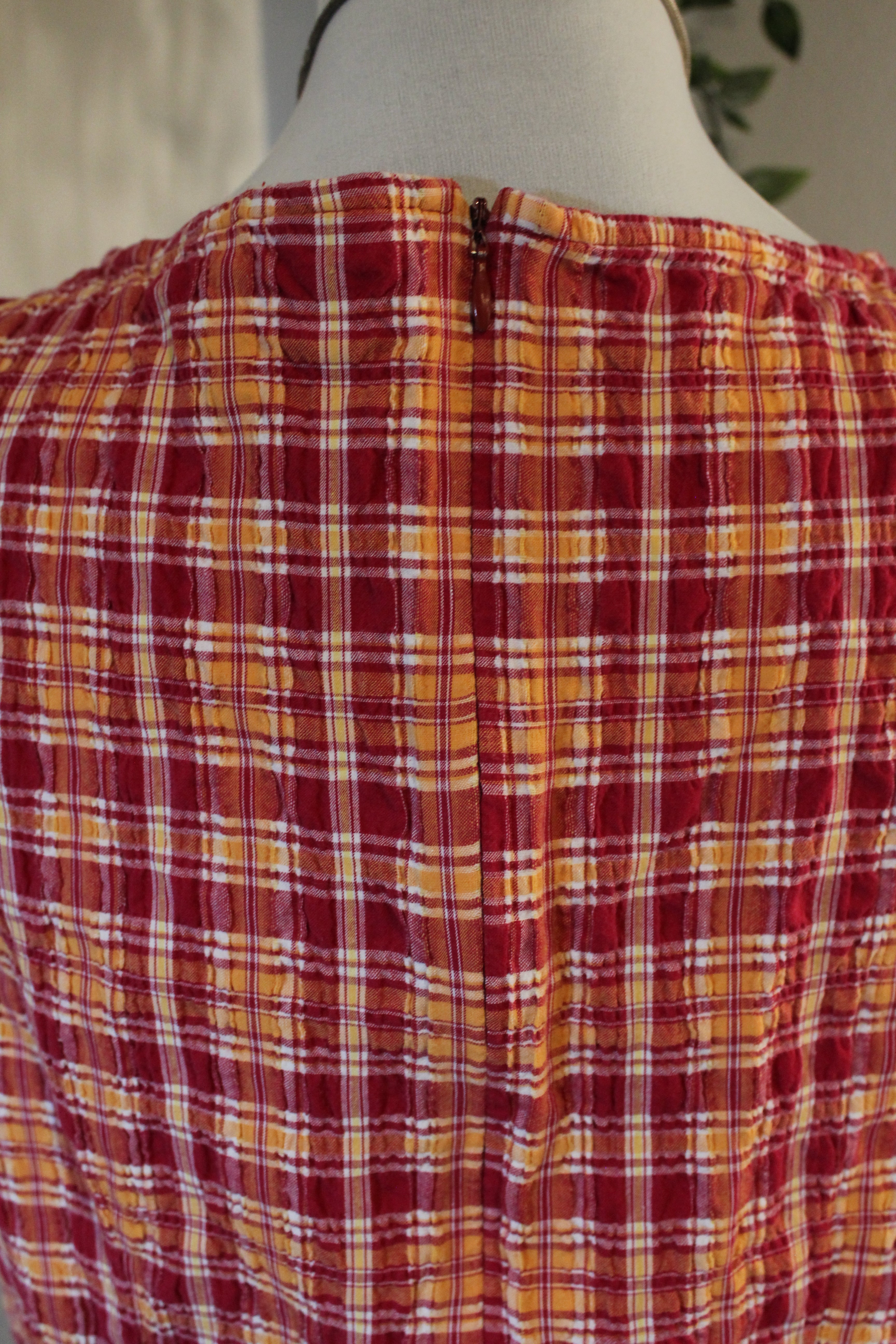Plaid Country Tank