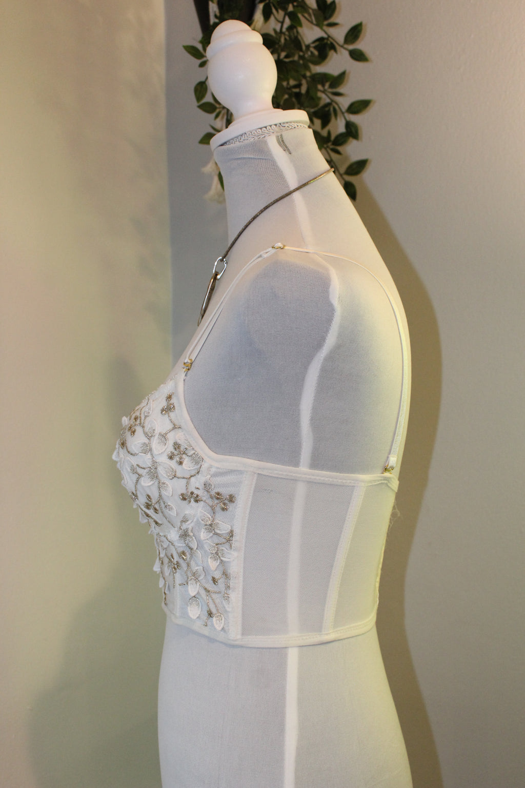 Angelic Embroidered Bustier