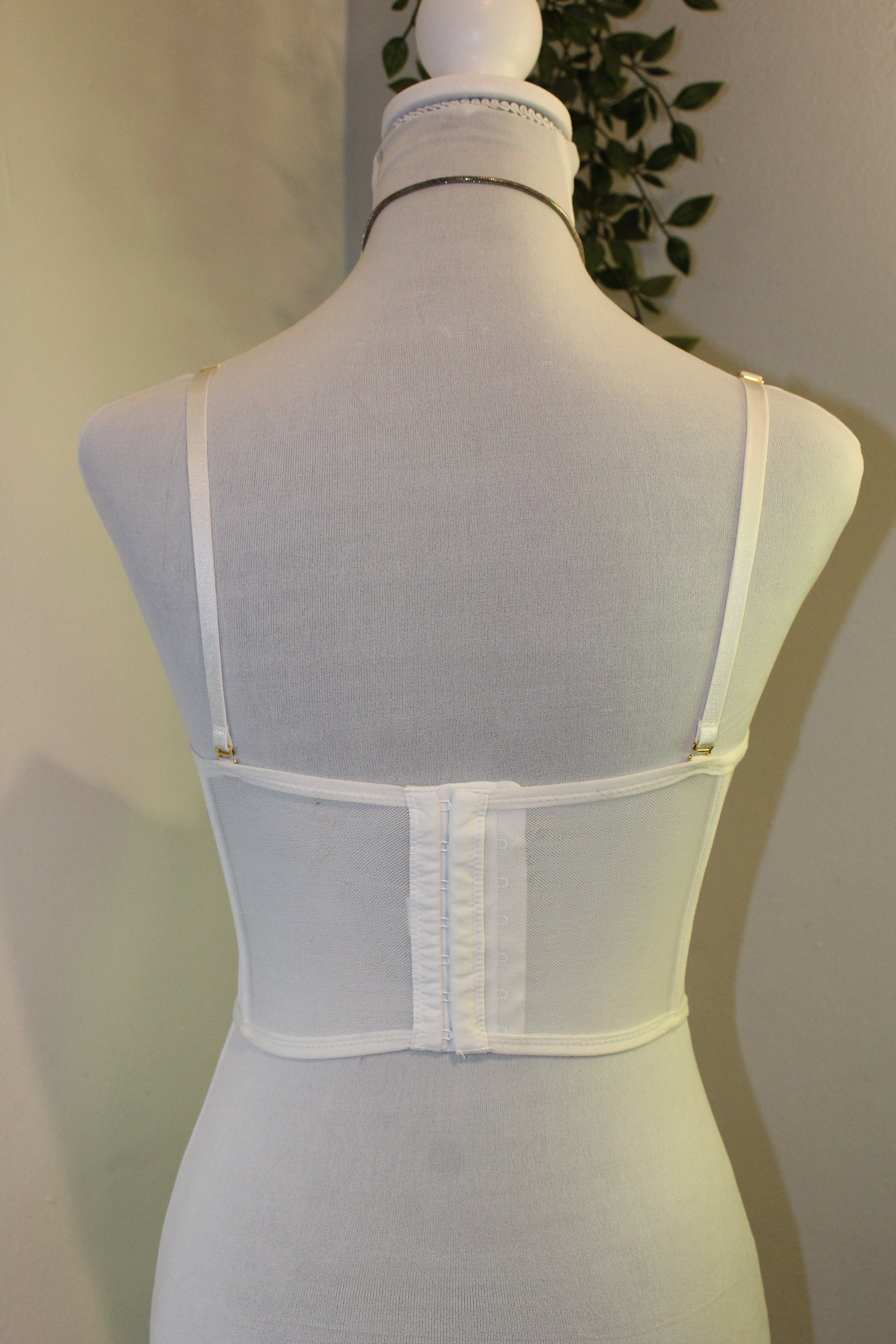 Angelic Embroidered Bustier