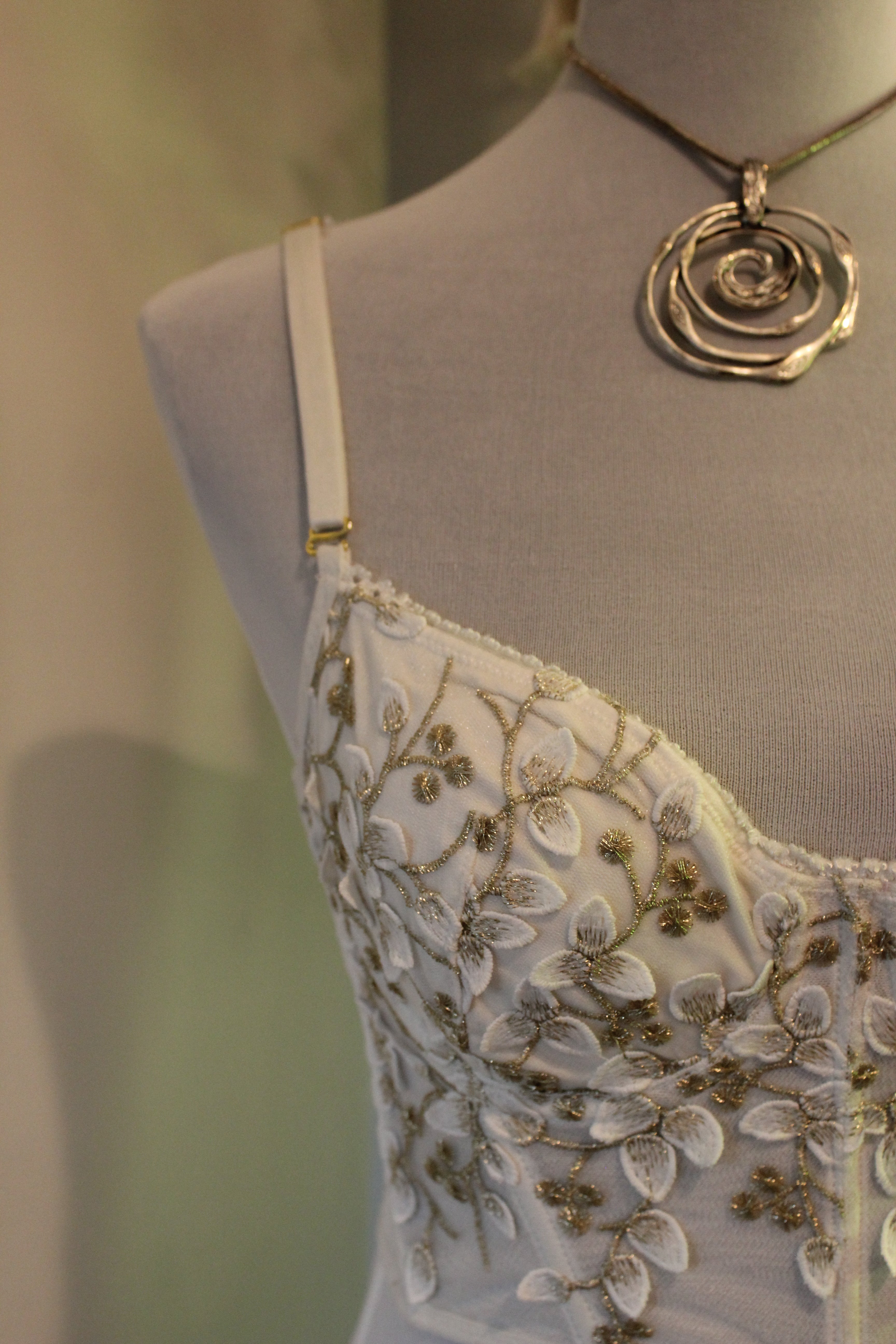 Angelic Embroidered Bustier
