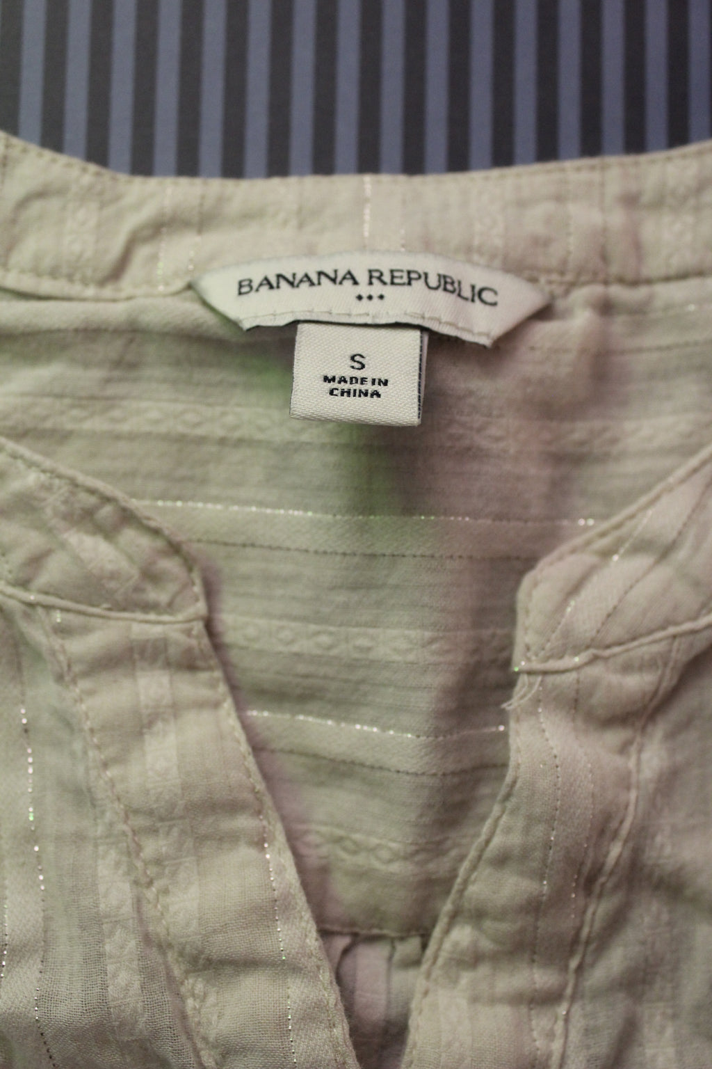 Shimmery Cream Blouse