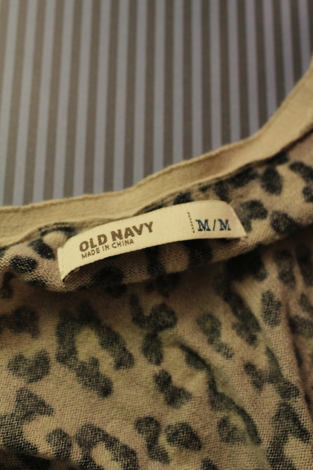 Cheetah Print Cardigan
