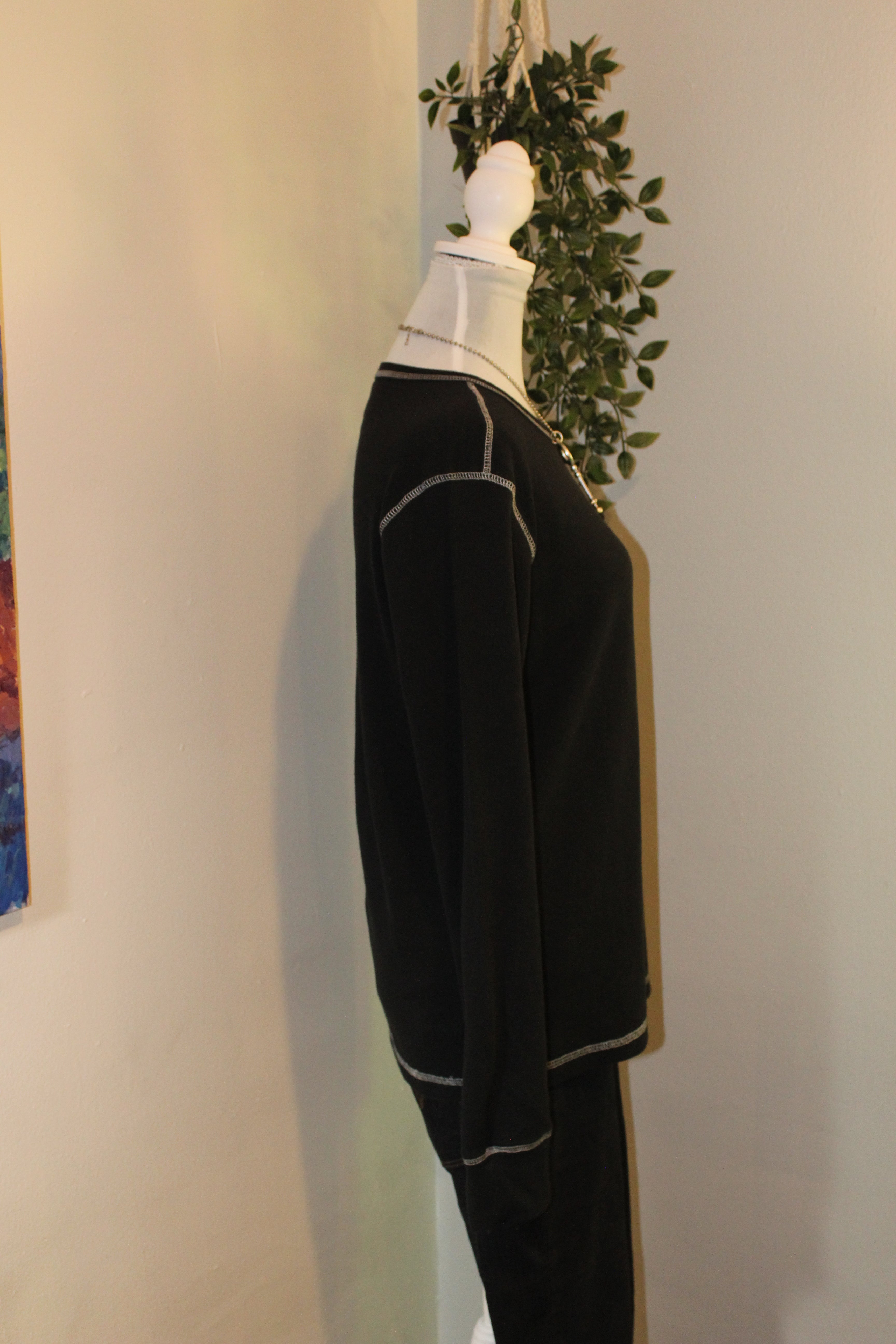 Long Sleeve Basic Blank Sweater