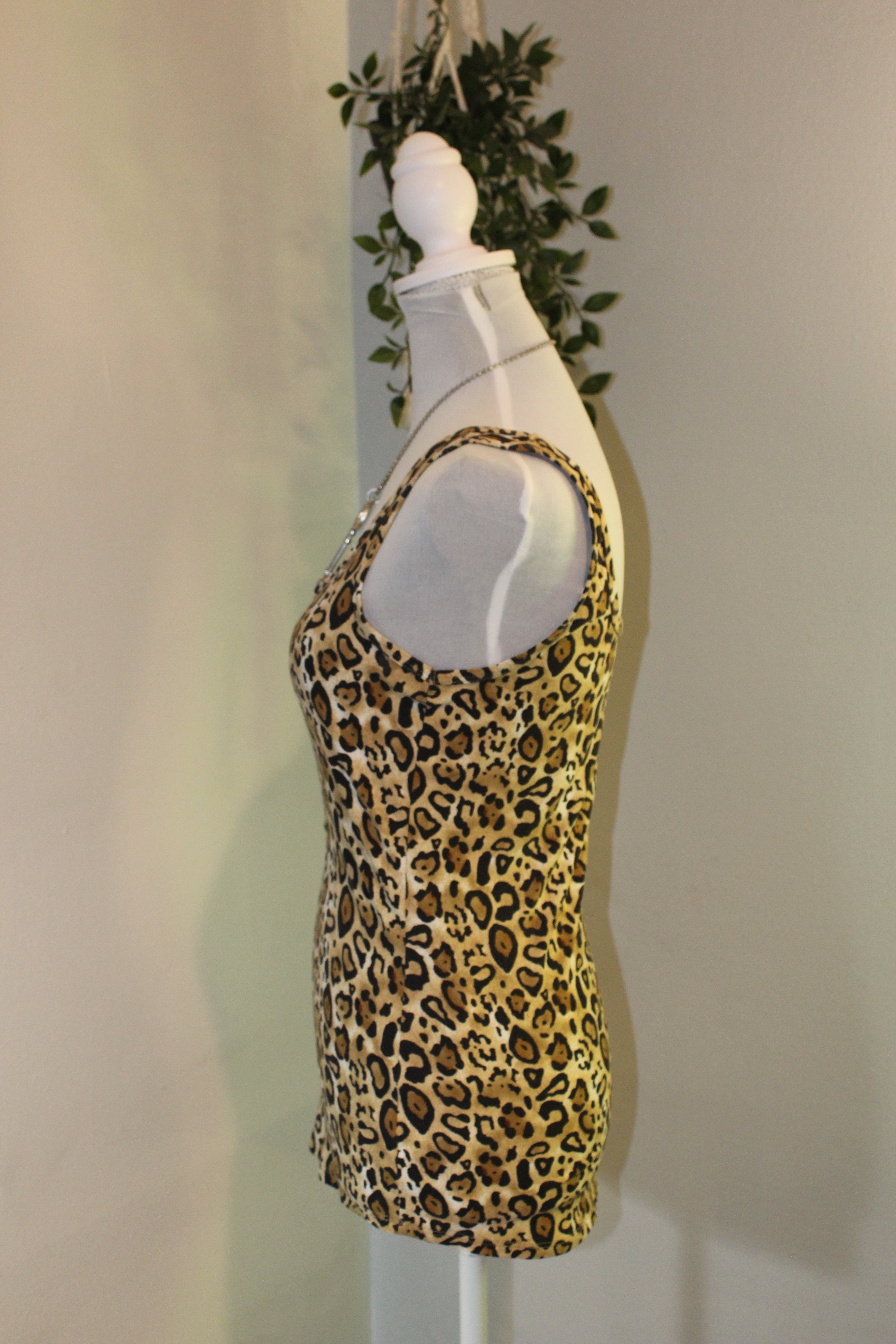 Cheetah Print Tank Top