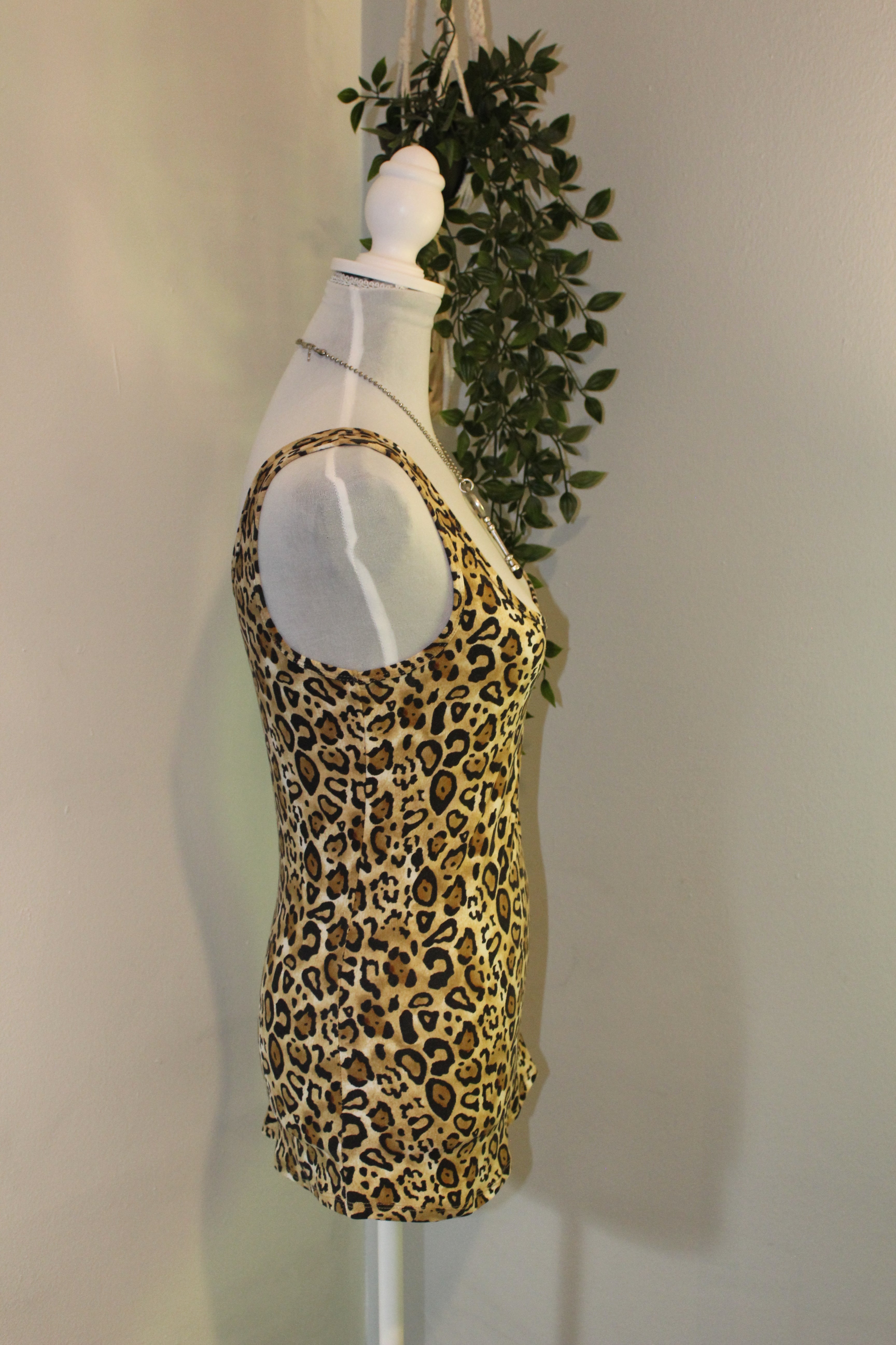 Cheetah Print Tank Top