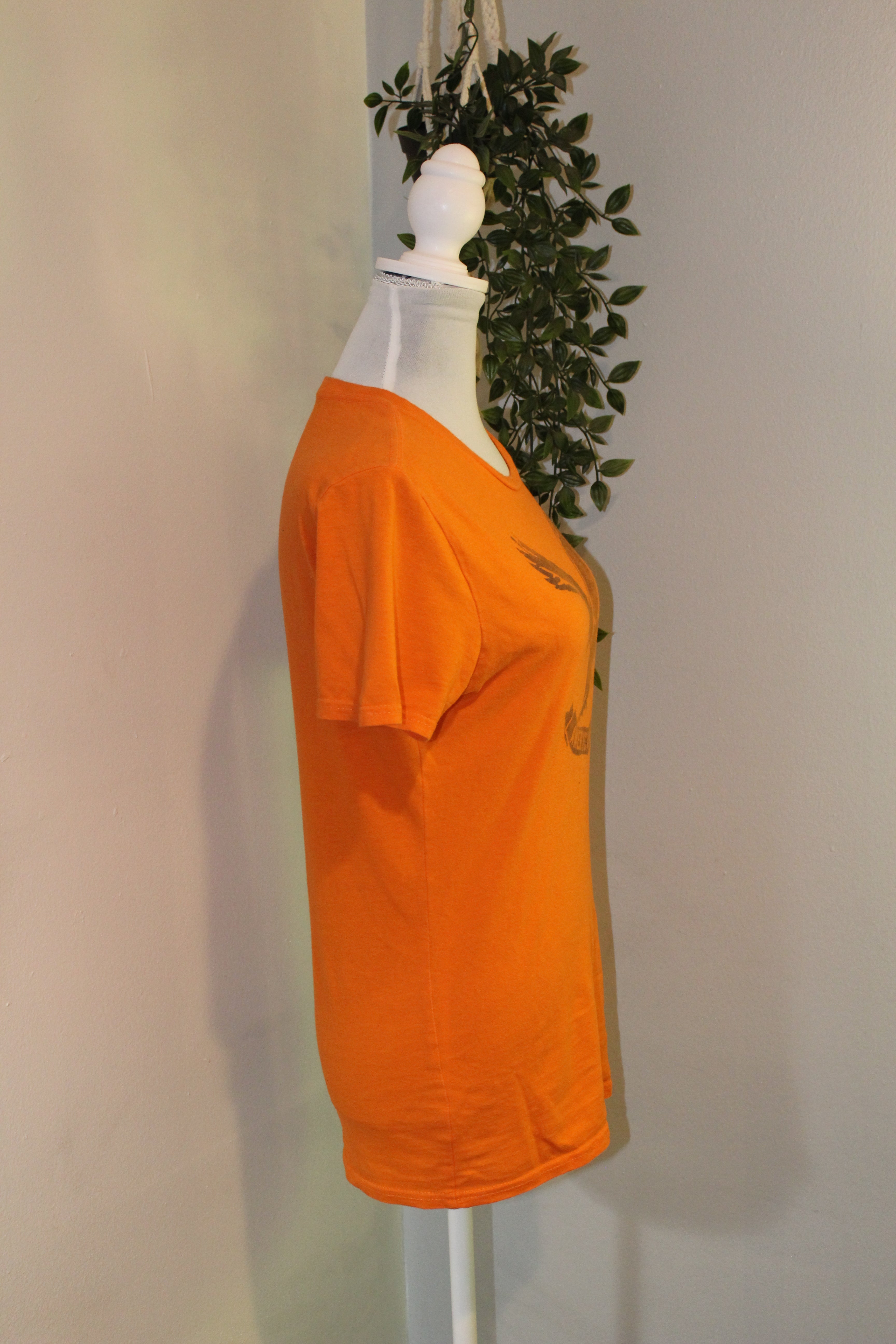 Hazard Orange American Eagle Tee