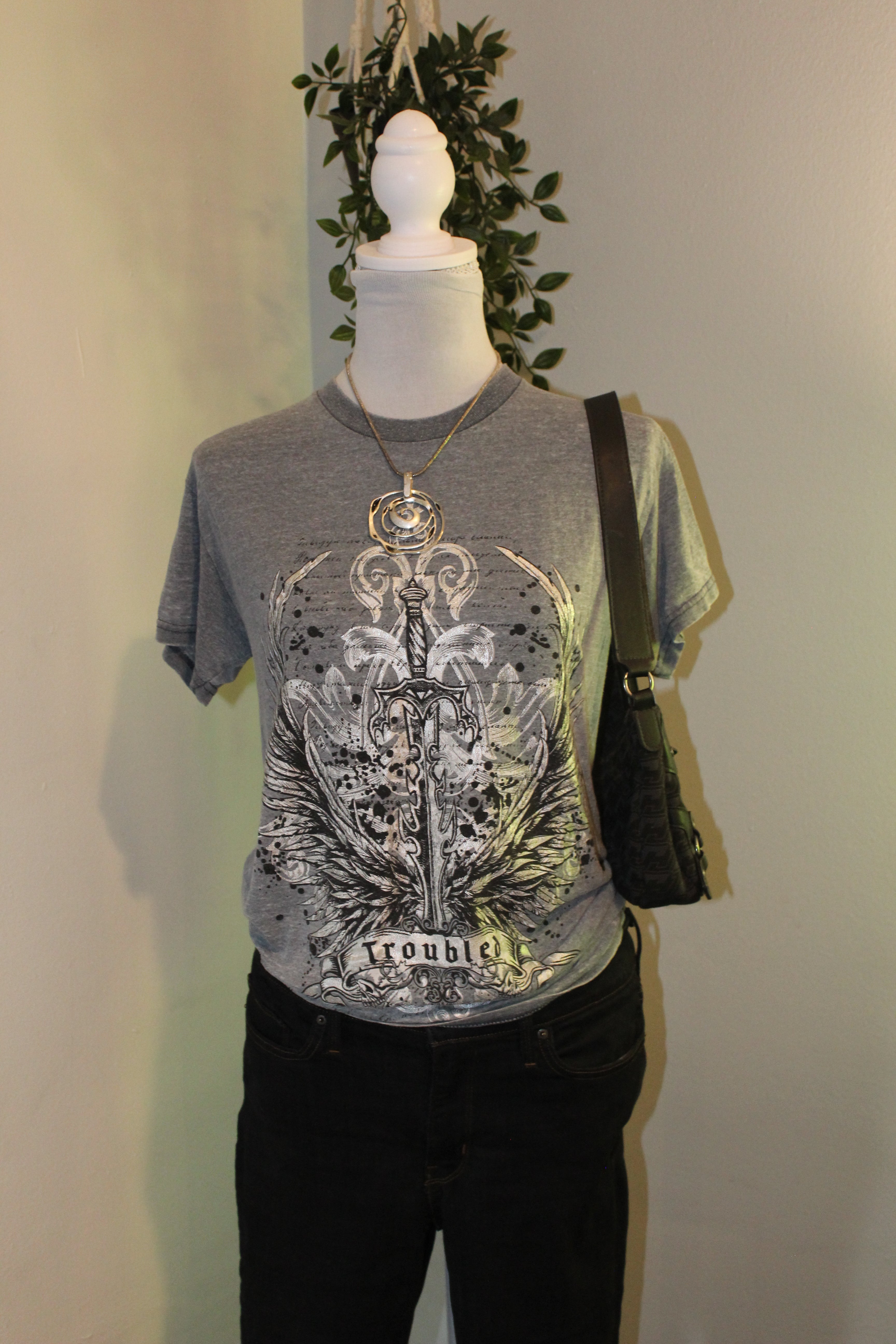 Y2K Graphic Grunge Shirt