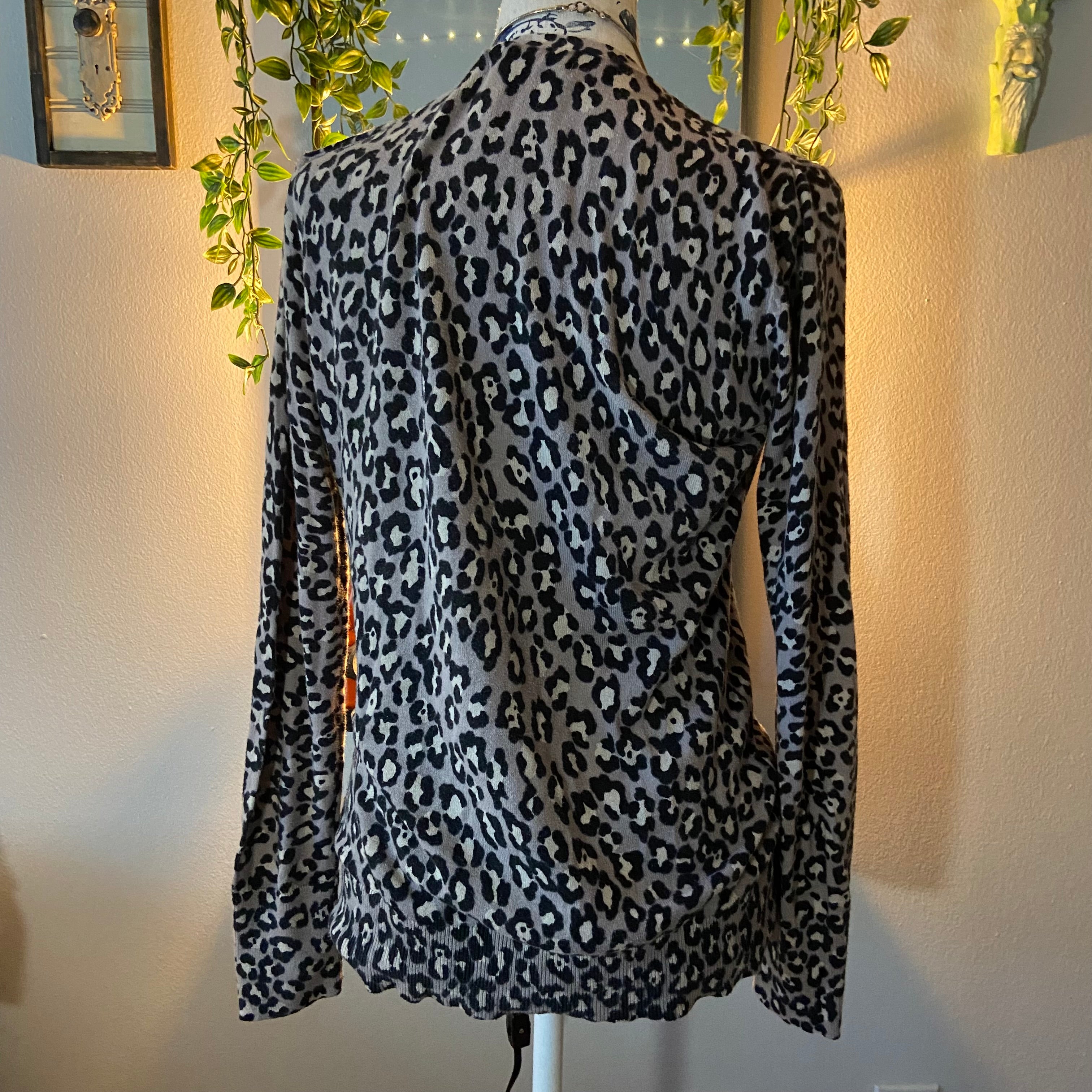 Cheetah Print Cardigan